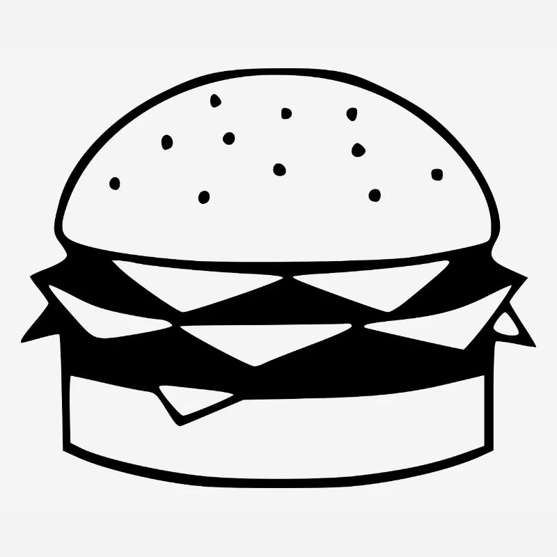 Chef cadeau de design de restauration rapide