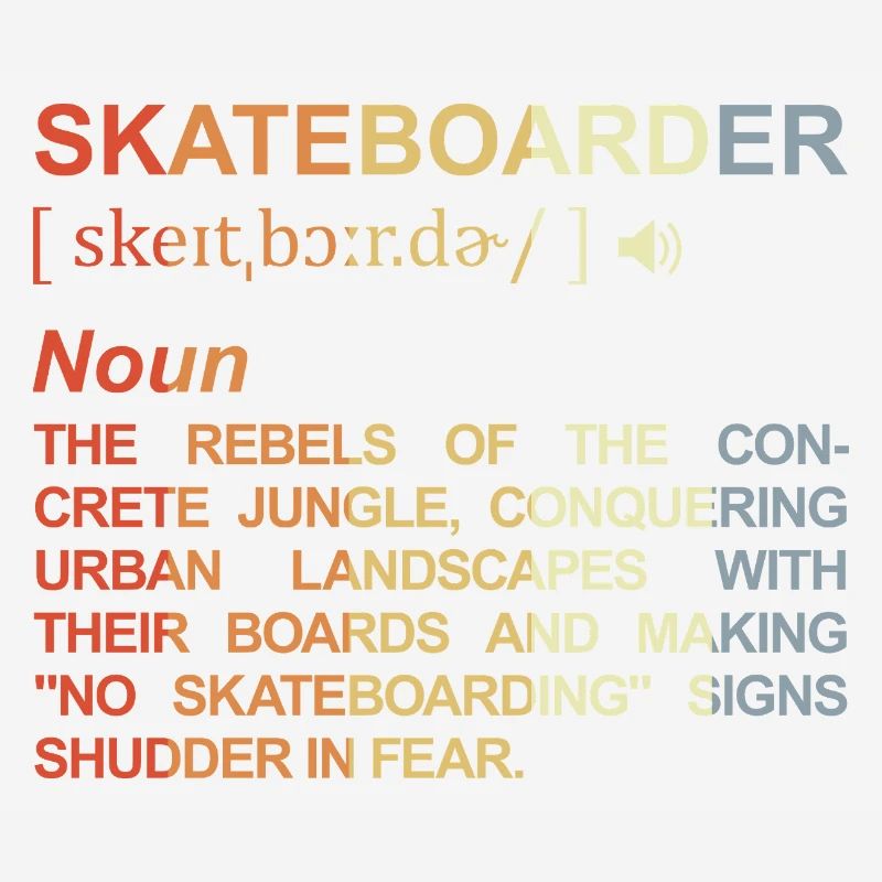 Signification de skateboarder