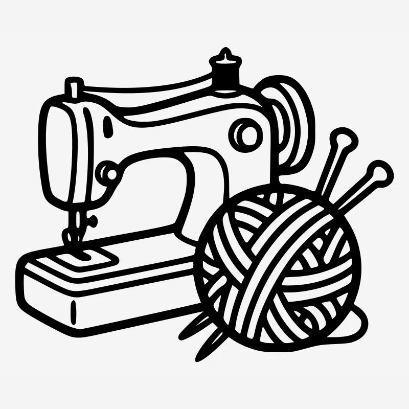 Sewing Machine Wool Knitting Sewing Handmade