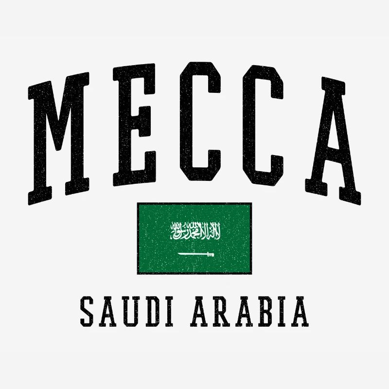 Mecque, Arabie Saoudite : Conception du drapeau