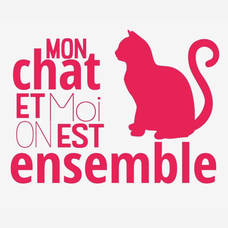 Mon chat et moi, on est ensemble !