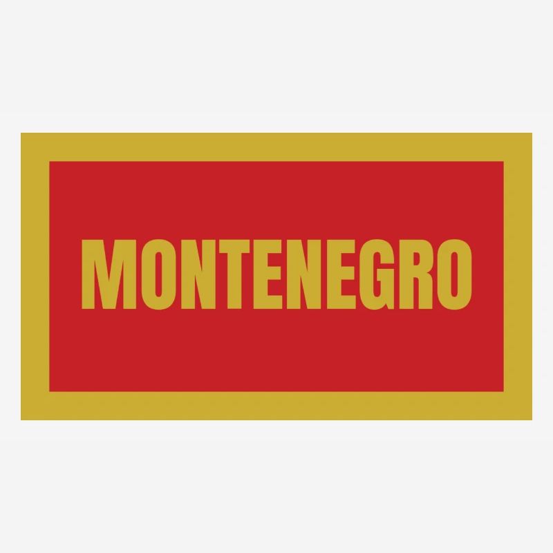 Drapeau du Monténégro