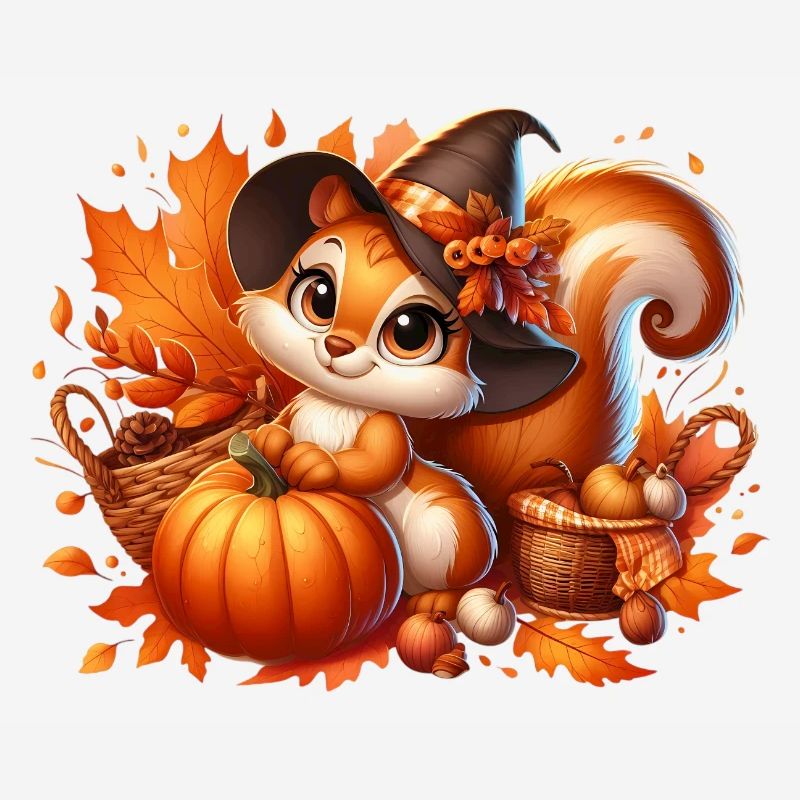 Eichhörnchen Herbst2