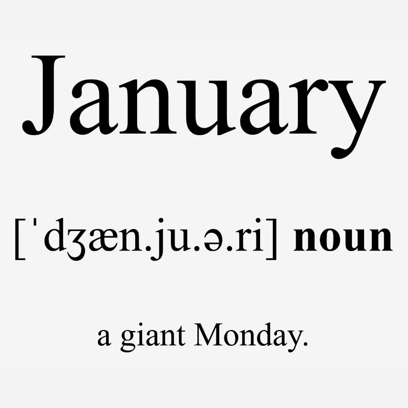 January (Januar) Definition Dictionary