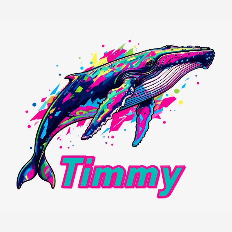 Graffiti néon de Timmy