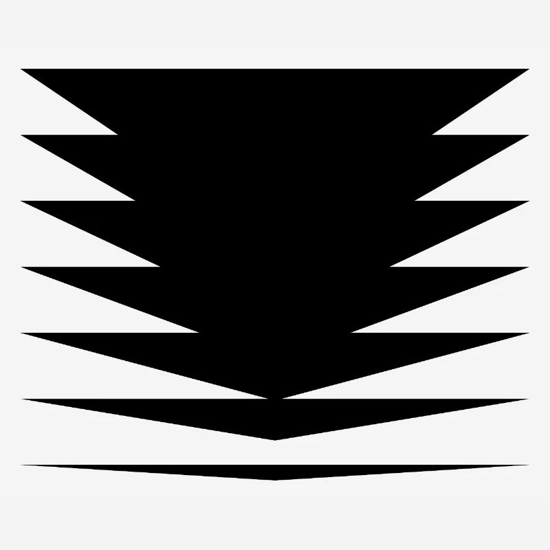 Black triangles design