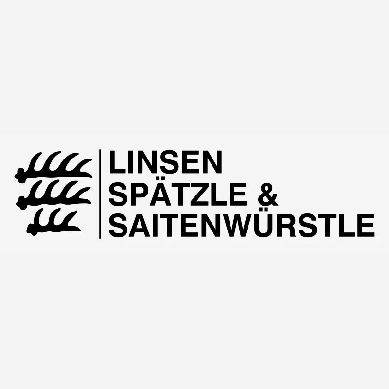 Linsen Spätzle & Saitenwürstle Schwaben Geschenk