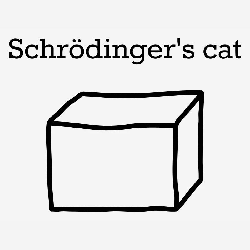 Le chat de Schrödinger – Drôle de nerd de physique quantique