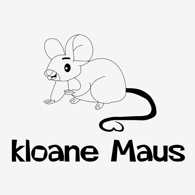 kloane Maus - small, Austrian dialect