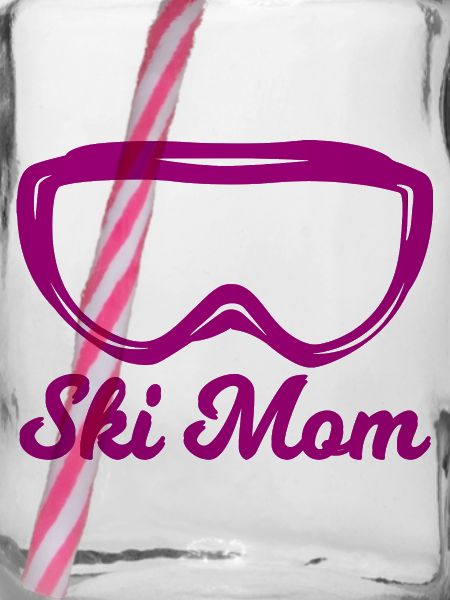 Maman skieuse