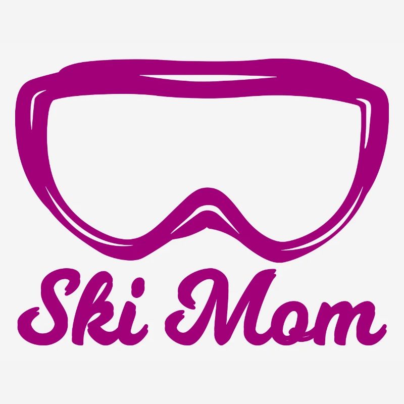 Maman skieuse