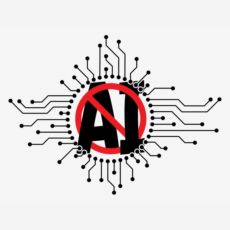 Stop, don't use artificial intelligence, AI.