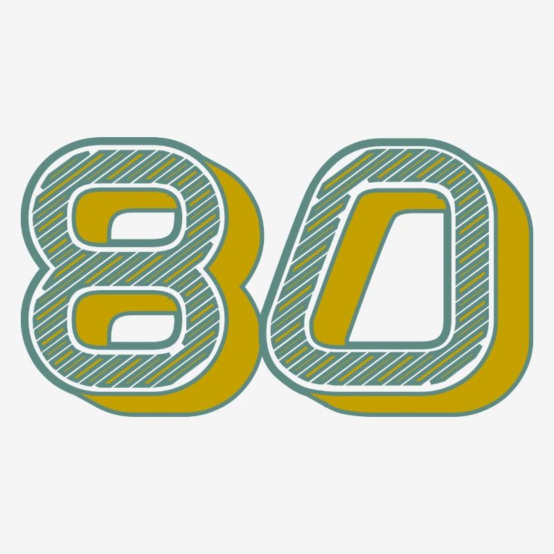 80. 80 YEARS. 80th ANNIVERSARY. 80 YEARS ANNIVERSARY.