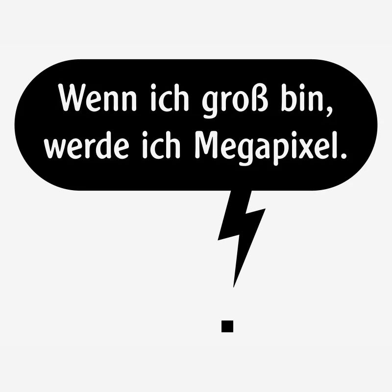 Wenn Ich Groß Bin, Werde Ich Megapixel. (Pixel, B)