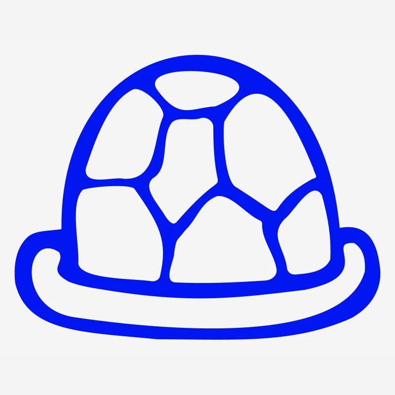 Turtle shell without turtle cute shell