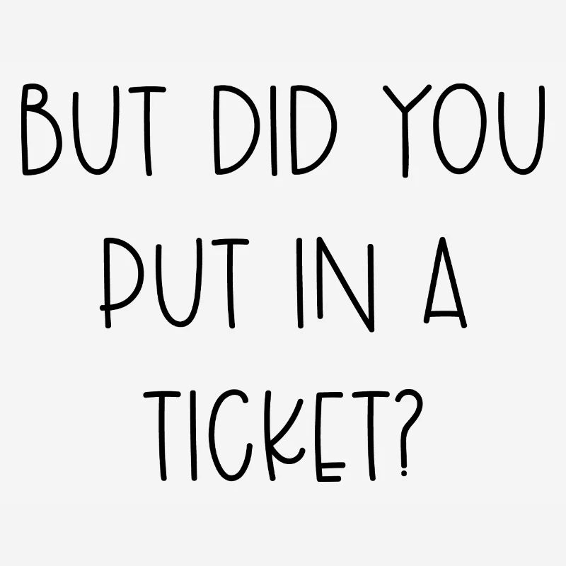 Funny IT Support Tech Help Desk Ticket Gift