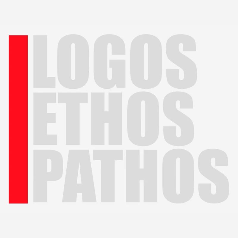 Logos Ethos Pathos Rhetoric Philosophy Student