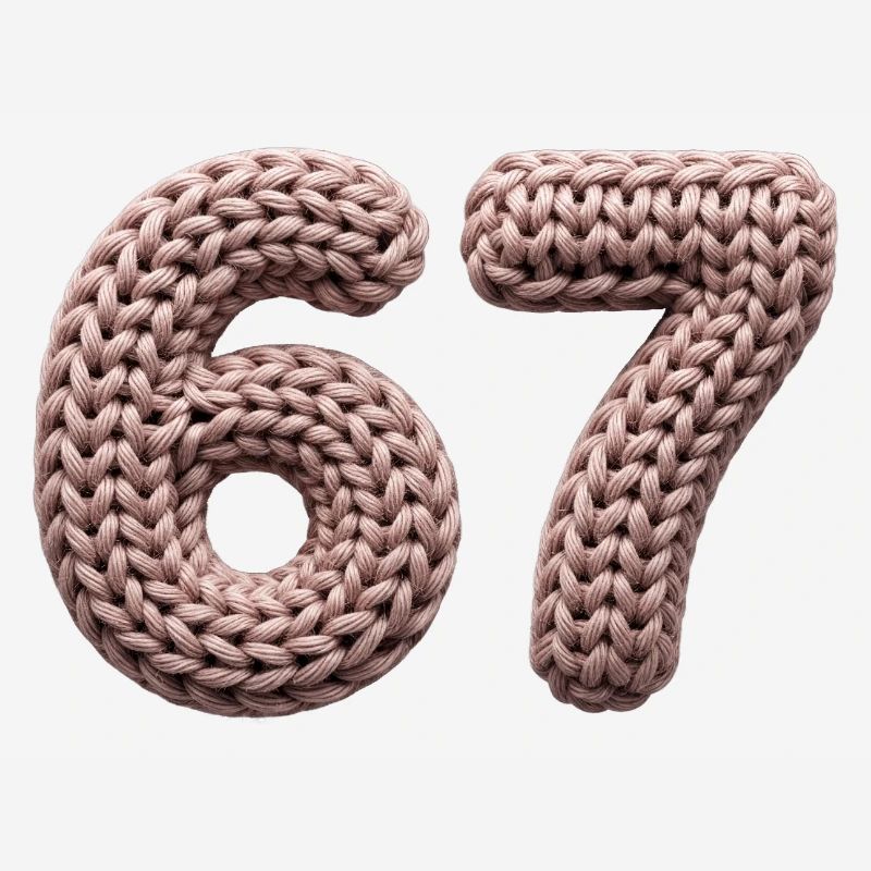 67 Memes – Pink Knitting Pattern Number