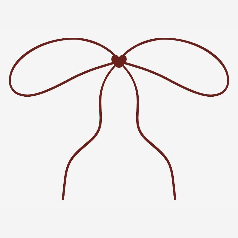 Continuous Bow Line Art