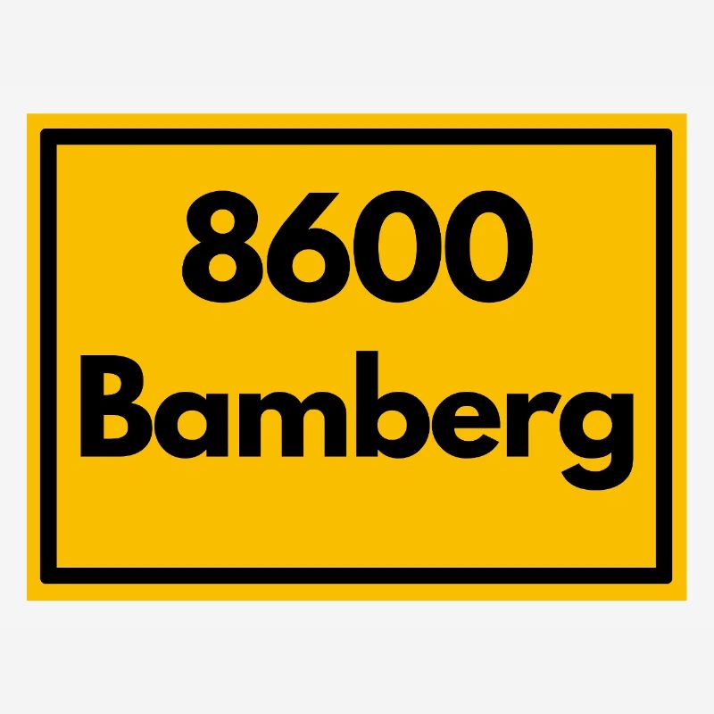 ANCIEN CODE POSTAL RETRO 8600 BAMBERG FRANKEN