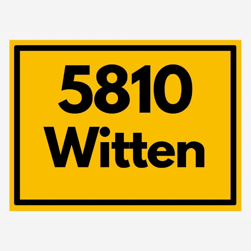 OLD POSTCODE POSTCODE RETRO 5810 WITTEN RUHRGEBIET