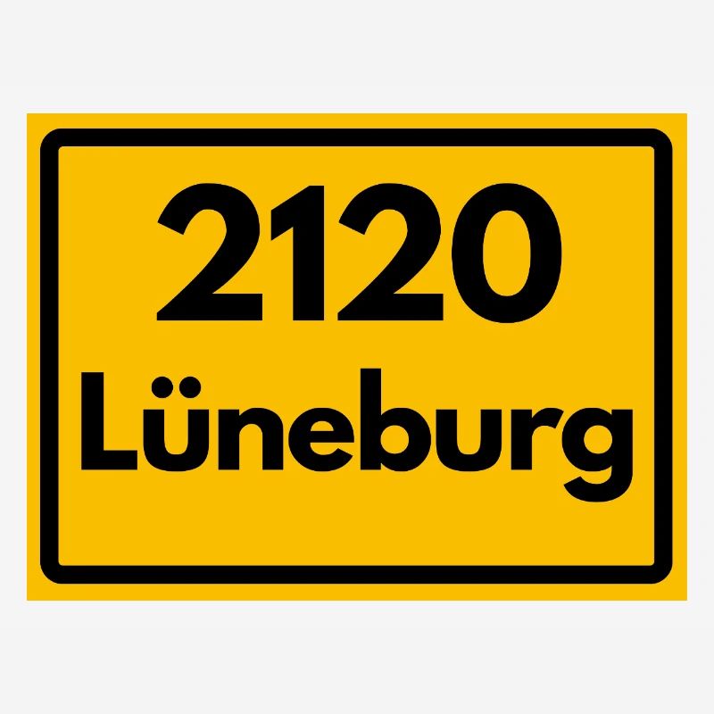 OLD POSTCODE POSTCODE RETRO 2120 LÜNEBURG - HANSE