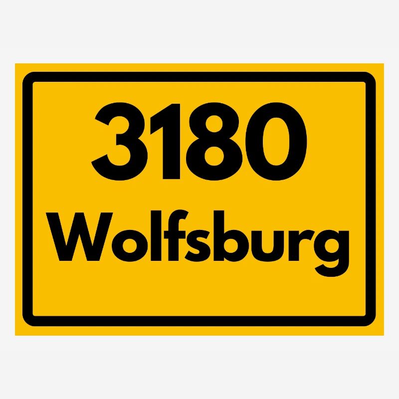 ANCIEN CODE POSTAL RETRO 3180 WOLFSBURG