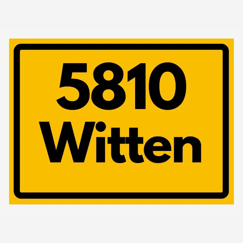 ANCIEN CODE POSTAL RETRO 5810 WITTEN