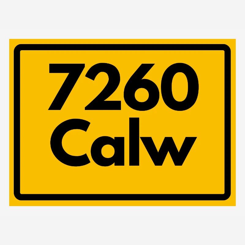 OLD POSTCODE POSTCODE RETRO 7260 CALW HEIMATSTOLZ