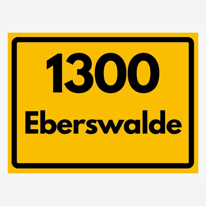 OLD POSTCODE ZIP CODE RETRO 1300 EBERSWALDE HEIMAT
