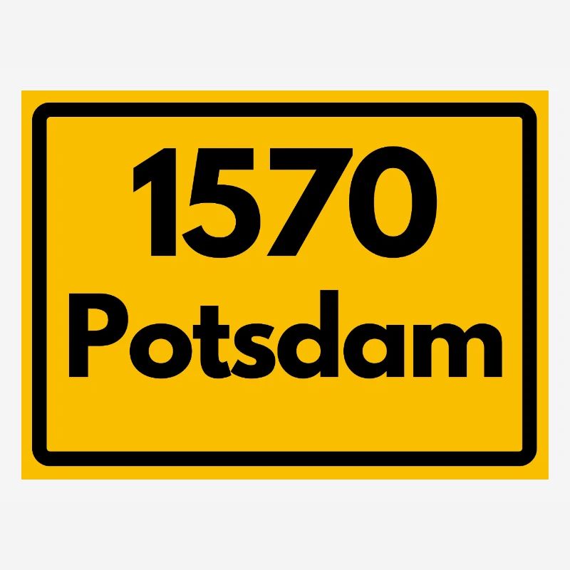 OLD POSTCODE POSTCODE RETRO 1570 POTSDAM HEIMAT