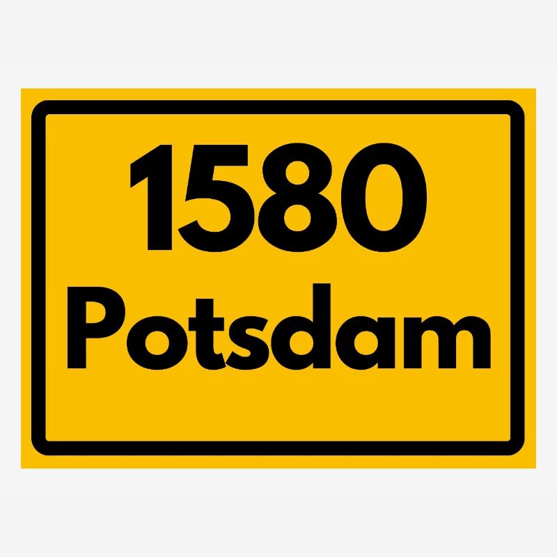 OLD POSTCODE POSTCODE RETRO 1580 POTSDAM HEIMAT