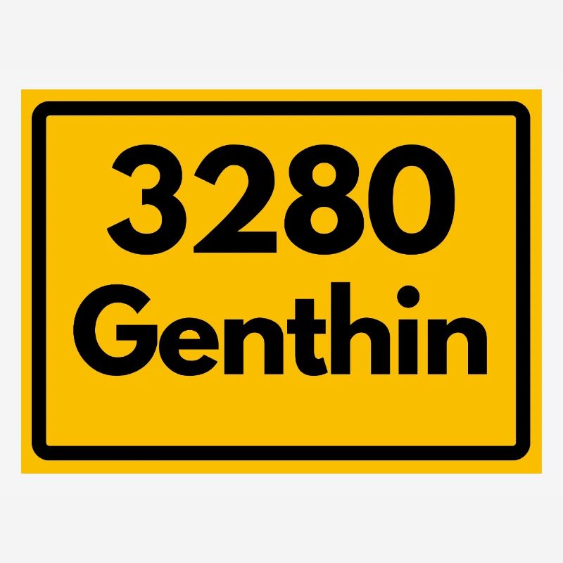 OLD POSTCODE POSTCODE RETRO 3280 GENTHIN HEIMAT