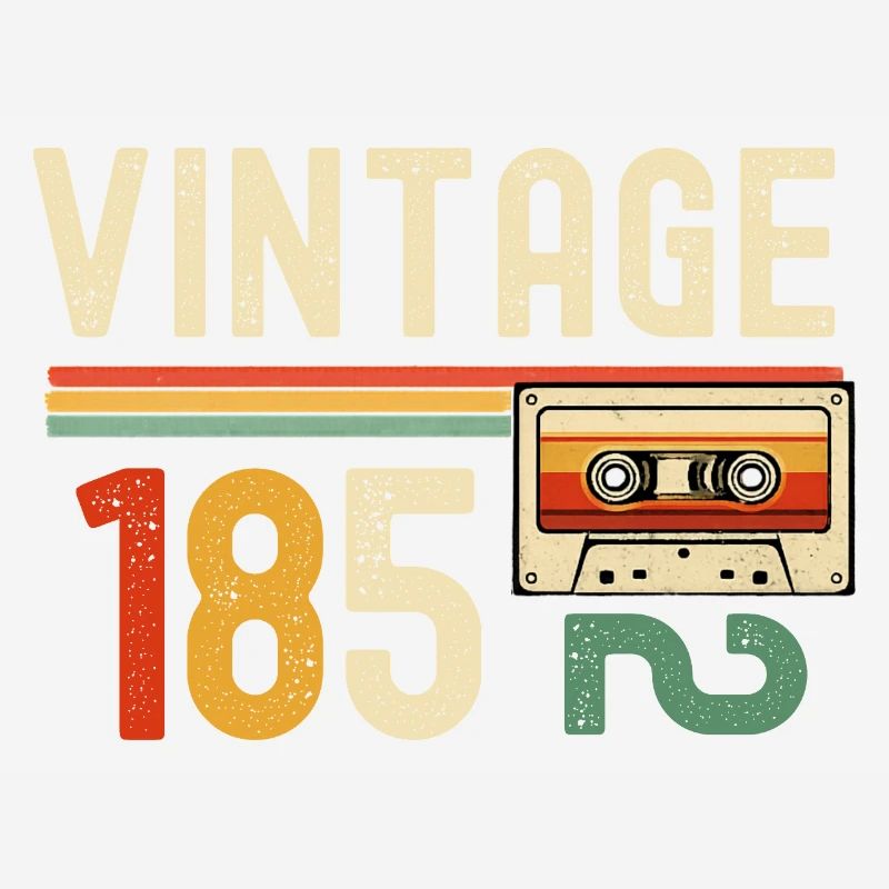 Vintage 85 Cassette Retro