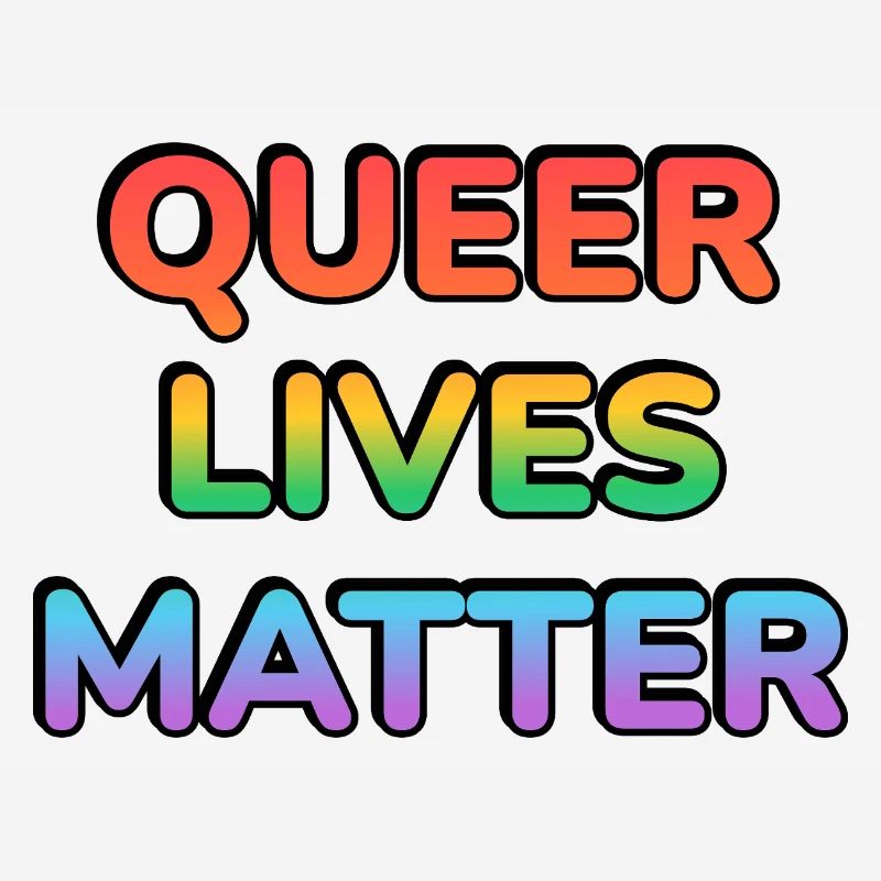 Queer Lives Matter Regenbogen