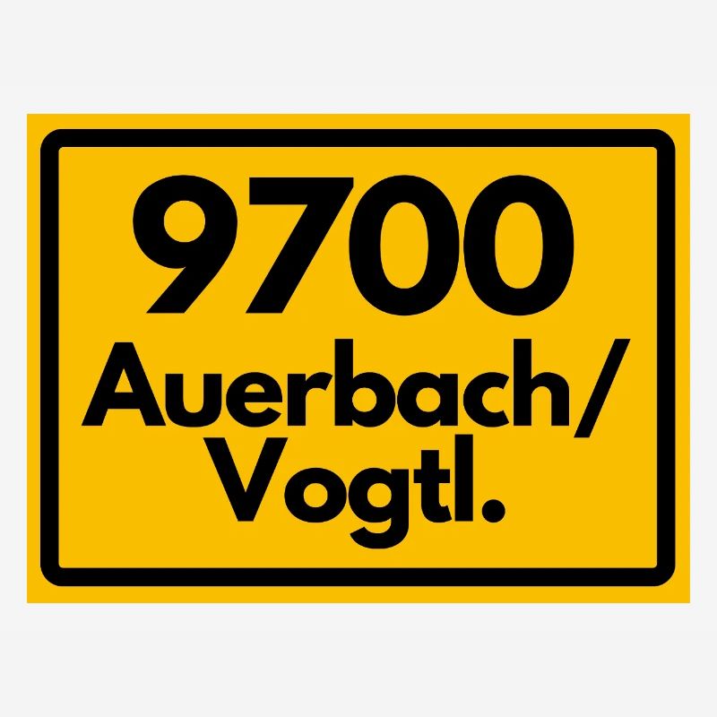 ANCIEN CODE POSTAL 9700 AUERBACH/VOGTL. SAXONY