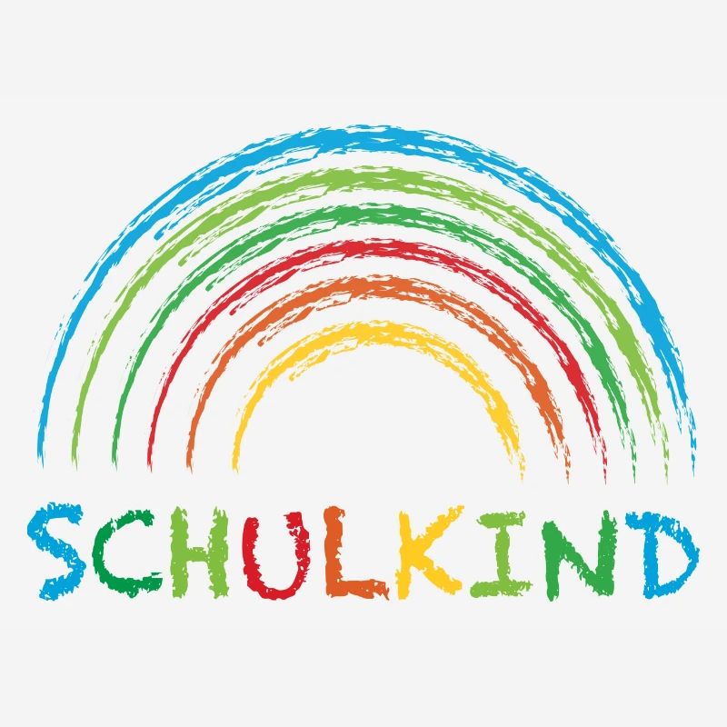 Schulkind Regenbogen Geschenk Einschulung