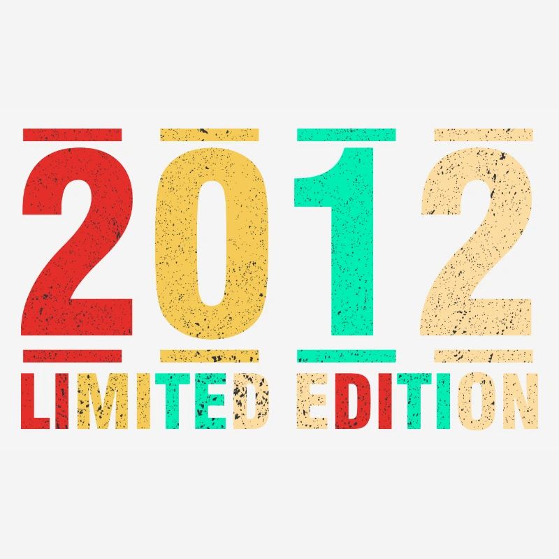 Geburtstagsgeschenk 2012 Limited Edition 2012