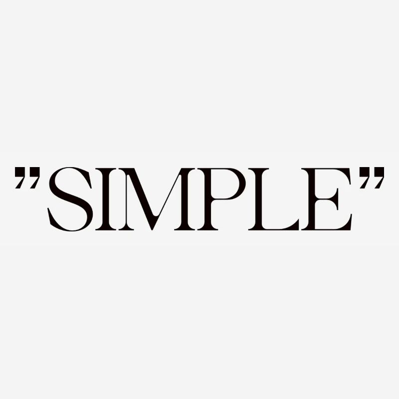 simple