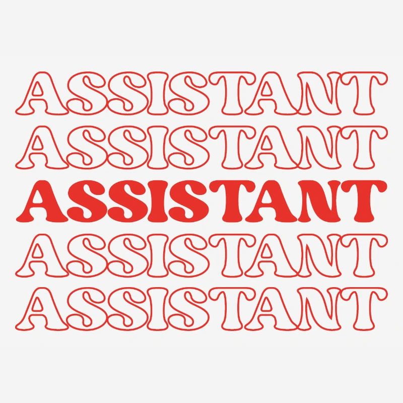 Assistent Assistent Helfer Unterstützer