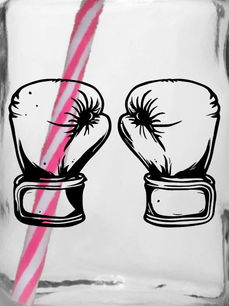 Boxhandschuhe Zeichnung