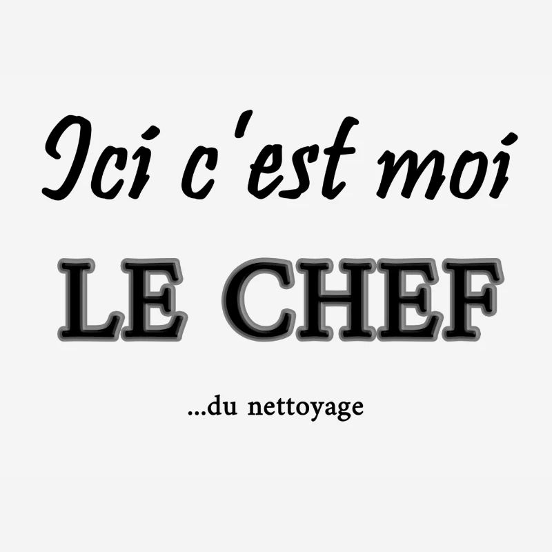 c'est moi le chef