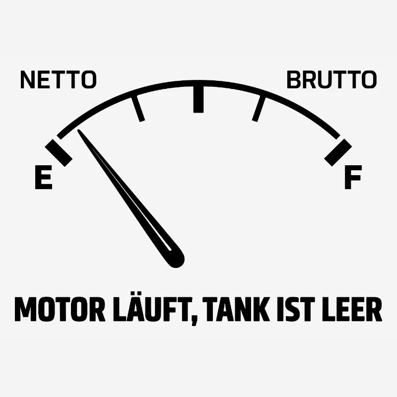 Engine runs tank empty