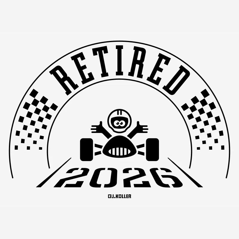Retired 2026 (Retiree / Retirement Entry / Black)