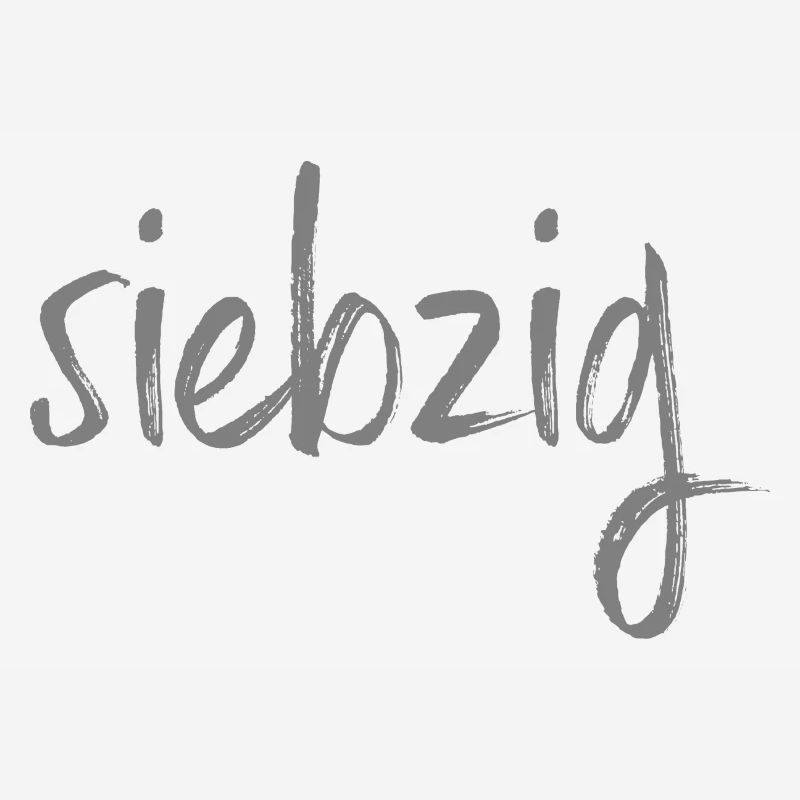 70 siebzig 70. Geburtstag Geschenk Geschenkidee