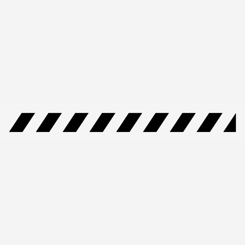 Bande de bande de mise en garde