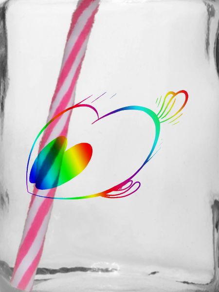 Regenbogen-Geschwindigkeitstricker