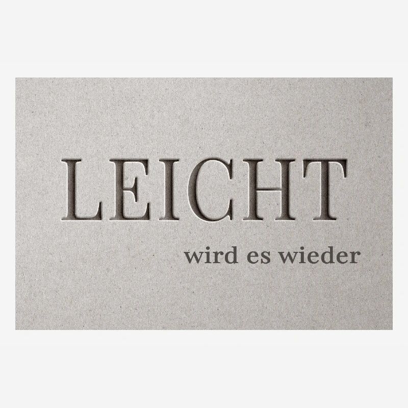 LEICHT wird es wieder