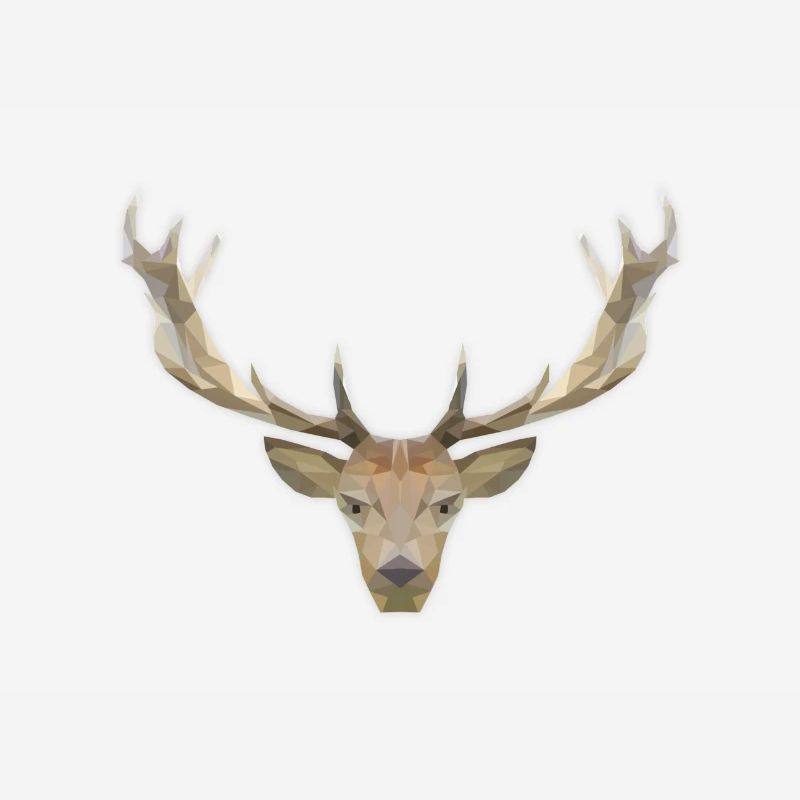 LowPoly "cerf"