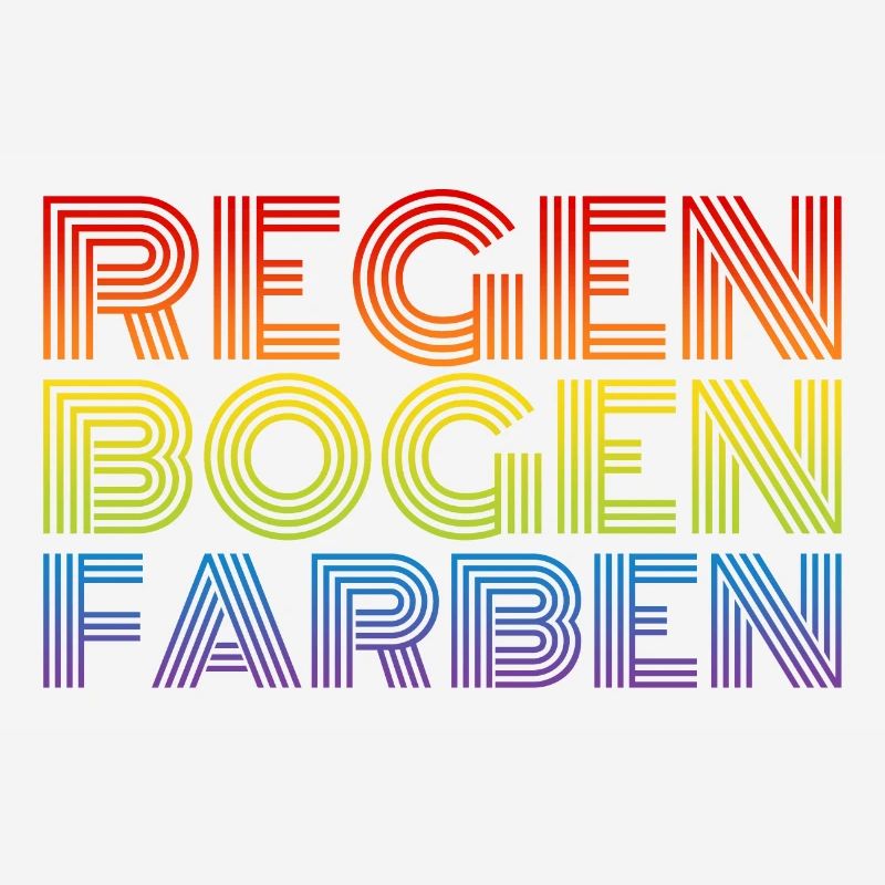 LGBT Regenbogenfarben Regenbogen Farben CSD Pride
